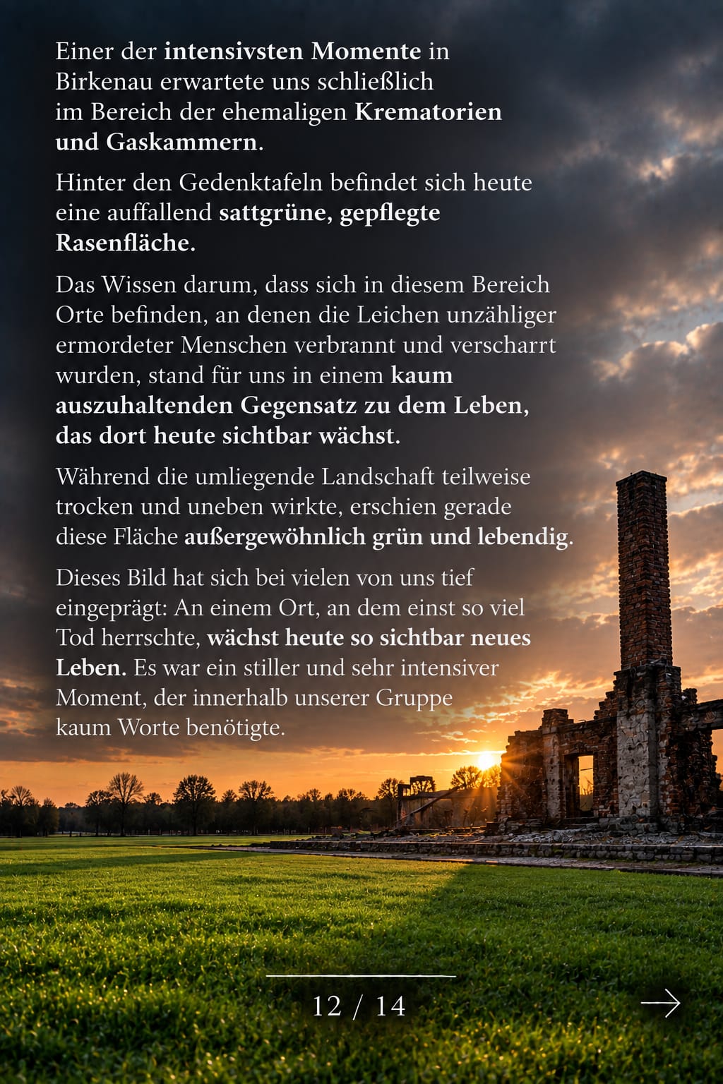 Gedenk- und Erinnerungsfahrt nach Auschwitz - Bild 12